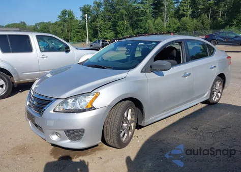 2013 Nissan Sentra Sr из США, поврежденный, VIN 3N1AB7AP4DL563356